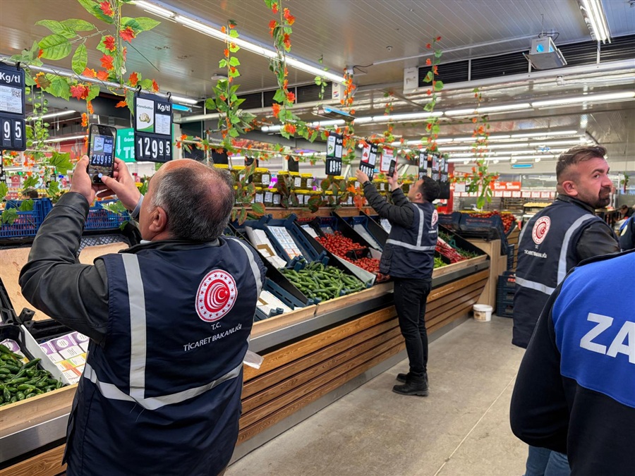 Malatya’da Sebze ve Meyve Ticaretine Sıkı Denetim